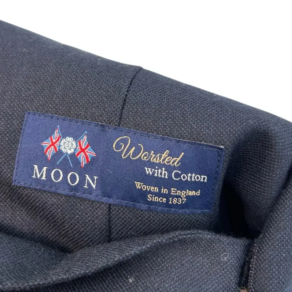 J. Crew Ludlow Slim-fit suit jacket English cotton-wool blend Navy Blue Size 44R